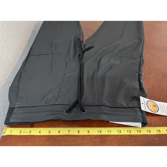 Haggar H26 Jogger Pants Small Black Mens Athletic Fit Skinny Flex Weekend WPL386 - Picture 9 of 14